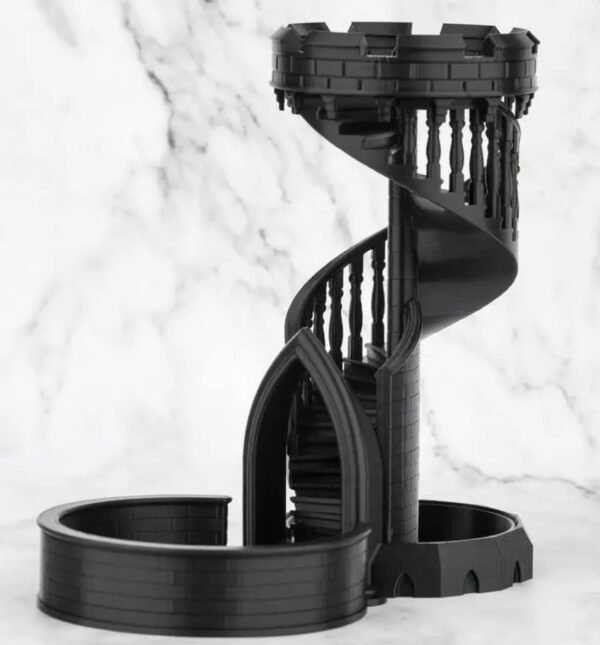 Dungeons and dragons dice tower