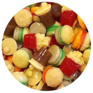 4D Gummy Fast Food 100g